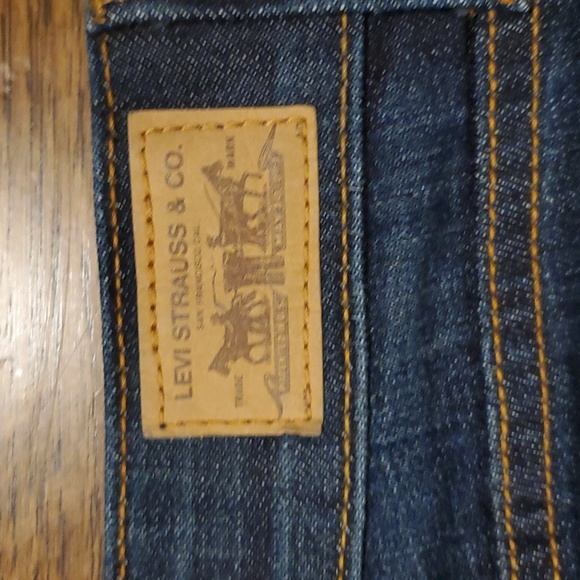 Womens Levi's 525 Perfect Waist Boot Cut jeans size 14P - Picture 3 of 7